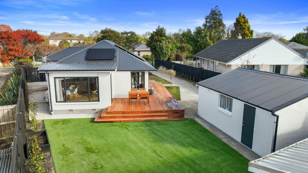 Private, Family-Friendly Home, 4Br By Airport & Free Parking Christchurch Zewnętrze zdjęcie