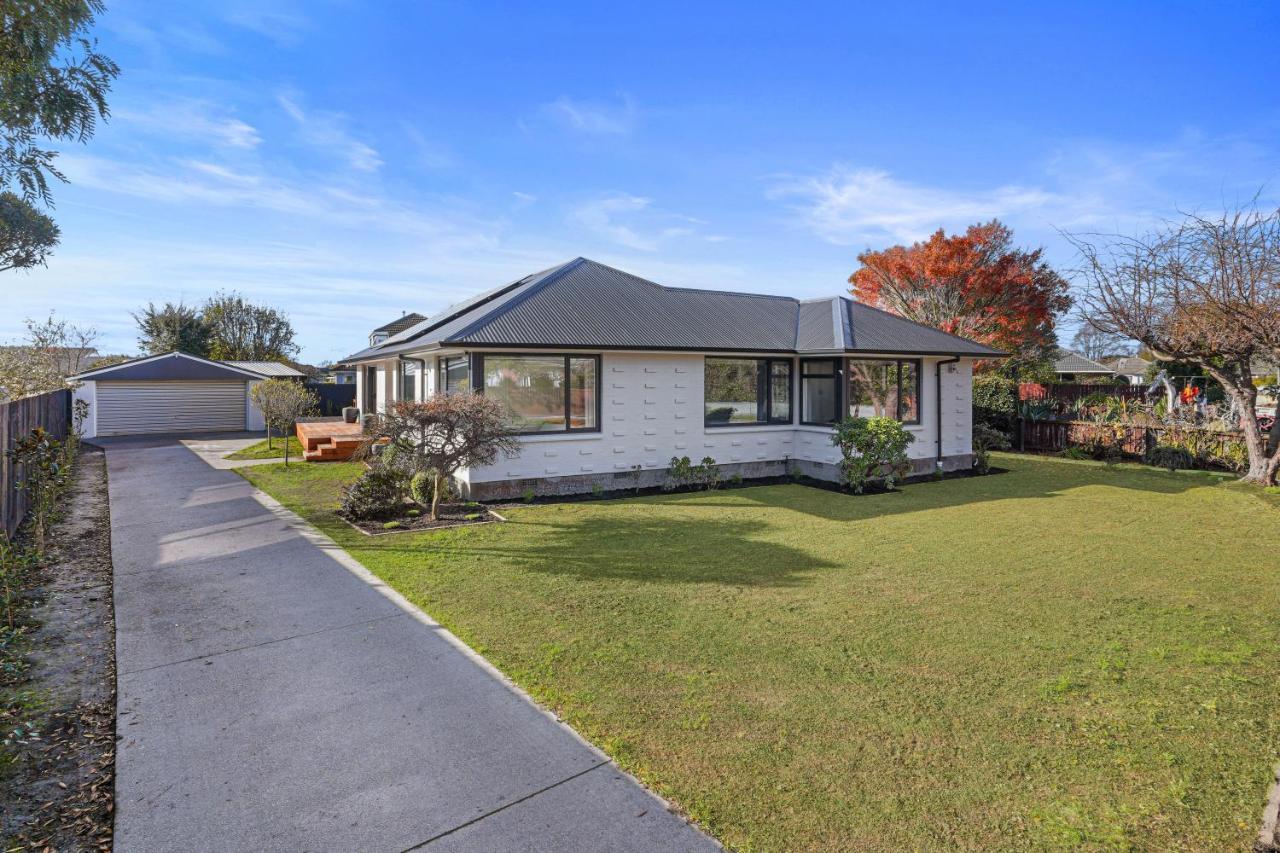 Private, Family-Friendly Home, 4Br By Airport & Free Parking Christchurch Zewnętrze zdjęcie